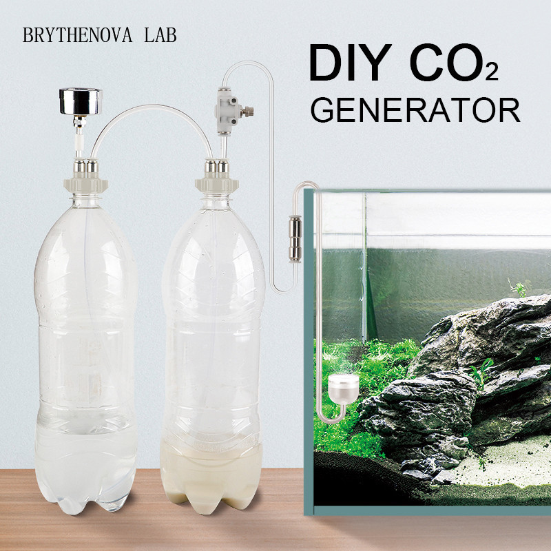 Planted Aquarium Co2 System - CO2 Generator Aquarium Beplante Tank CO2