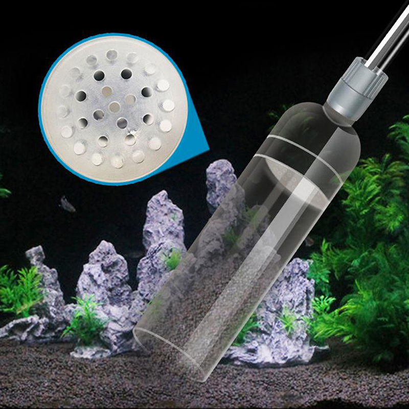 Planted Aquarium Tools - 1Pc Semi-automatische Aquarium Schoon Vacuüm Water