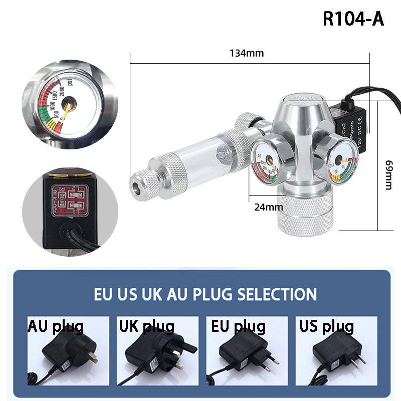 Planted Aquarium Co2 - Zrdr Diy Aquarium Co2 Regelaar Elektromagnetische