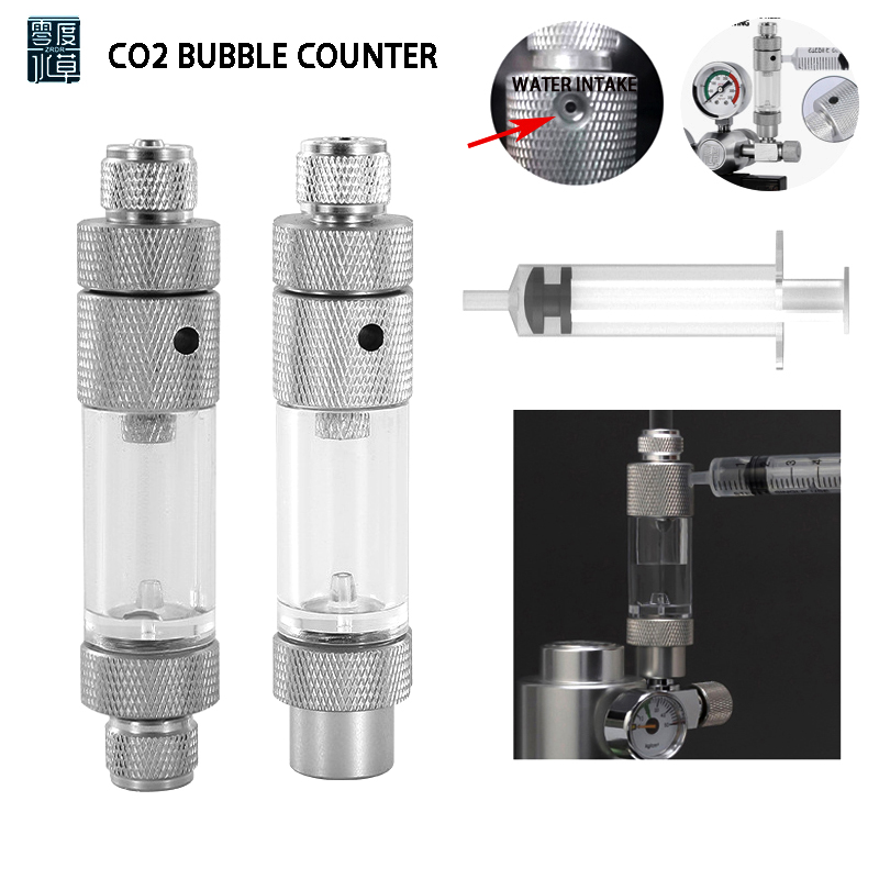 Planted Aquarium Co2 - Aquarium Co2 Bubble Meter Water Injectie