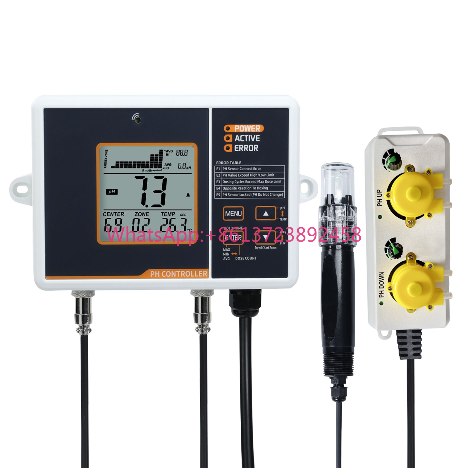 Aquarium Plant Factory - Fabrieksdirecte digitale pH-controller met dubbele relaisuitgang,