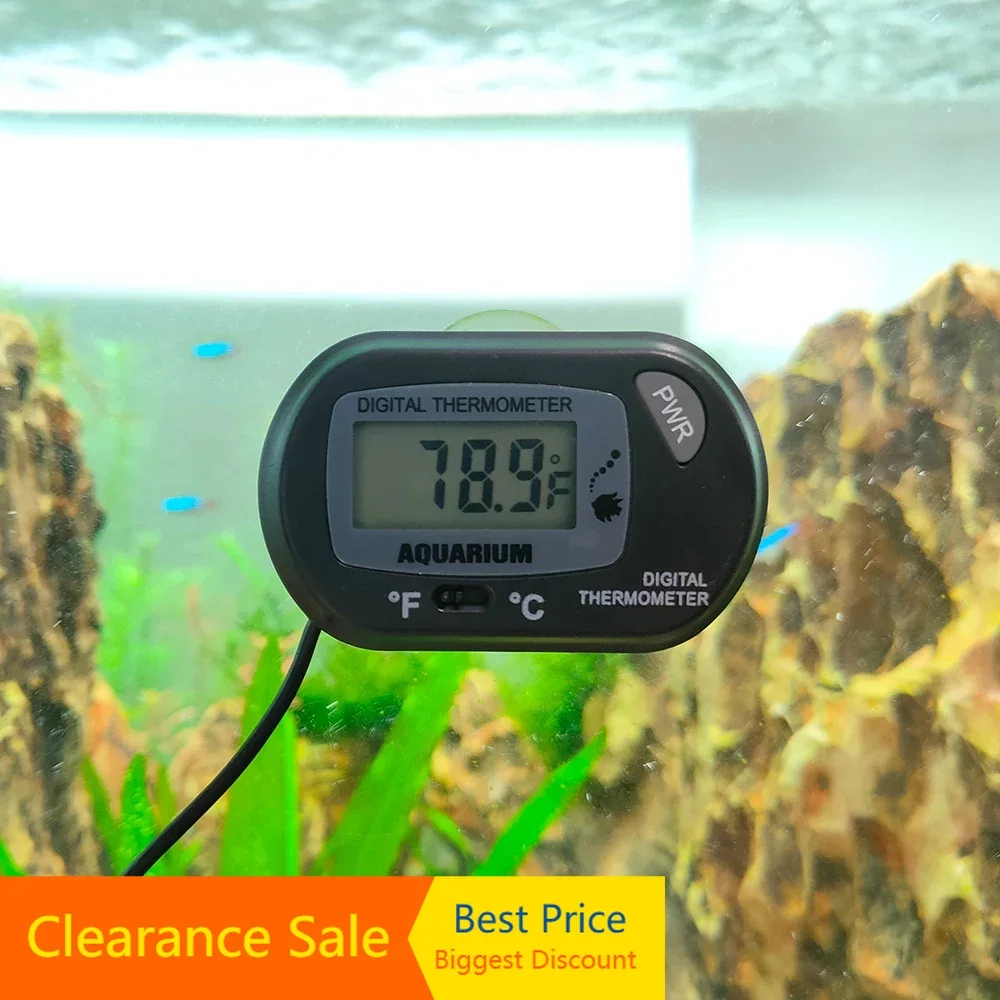 Aquarium Plant Uk - Digitale thermometer voor aquarium Hoge nauwkeurigheid