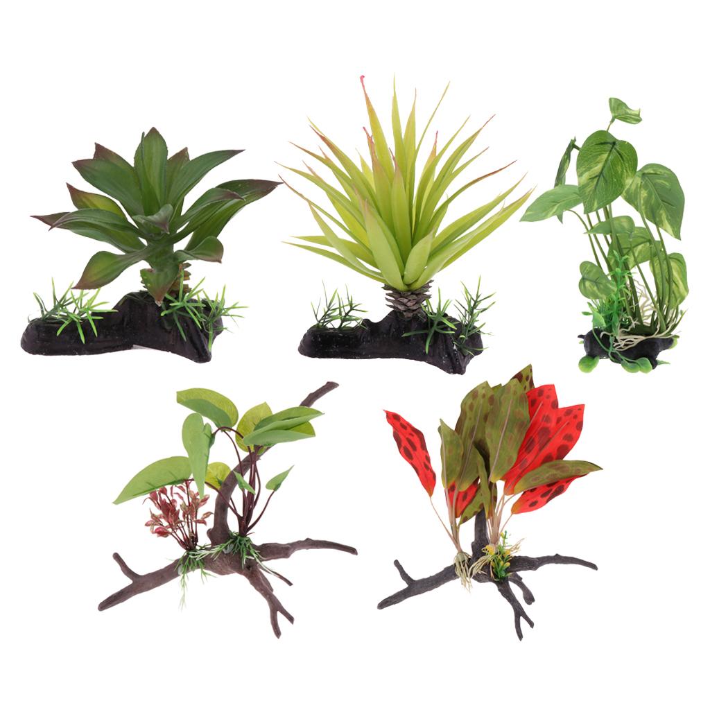 Planted Aquarium Jungle - Reptiel Terrarium Plant Kunstmatige Jungle Vine
