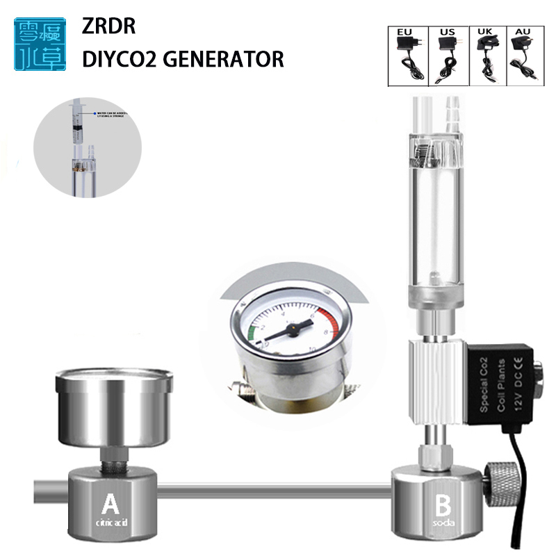 Planted Aquarium Co2 System - Aquarium Diy CO2 Reactor Generator Systeem