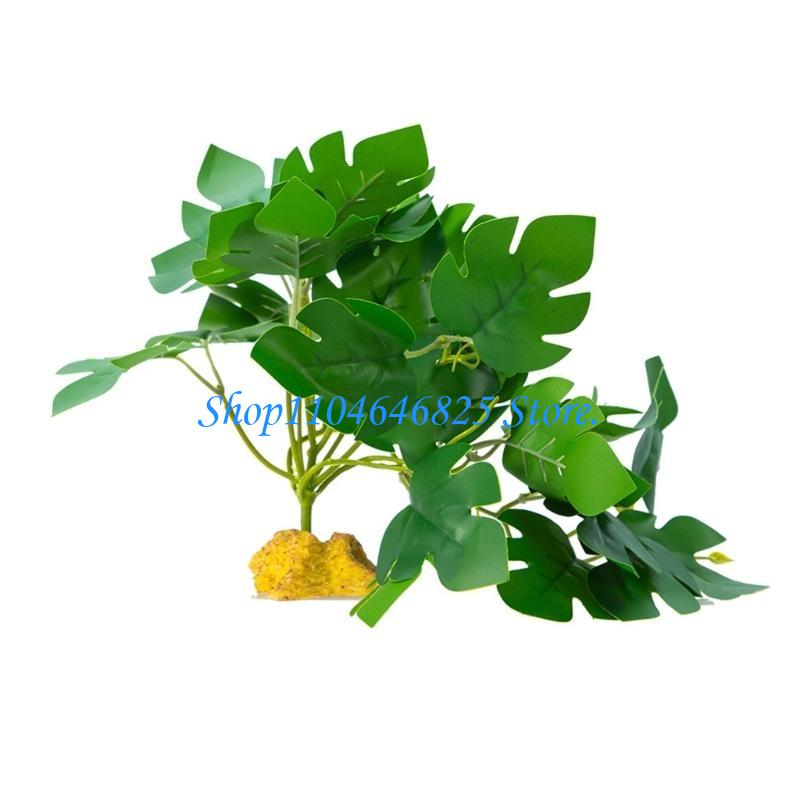 Planted Aquarium Jungle - Reptielen Jungle Gras Klimplanten Bladeren Terrarium