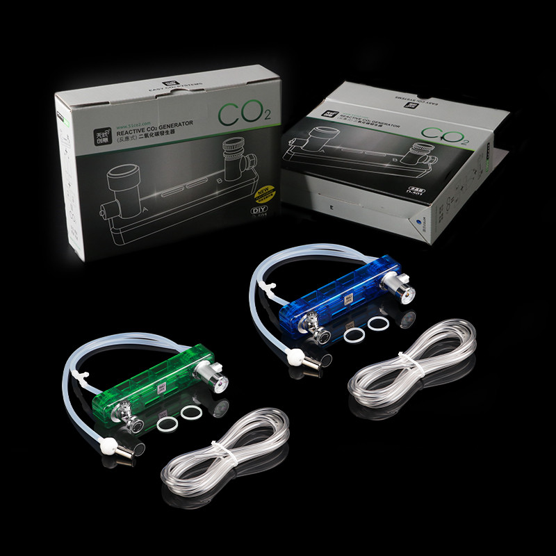 Planted Aquarium Co2 System - CO2-generatorsysteemkit met manometer, veilige klep, luchtstroomregelaar,