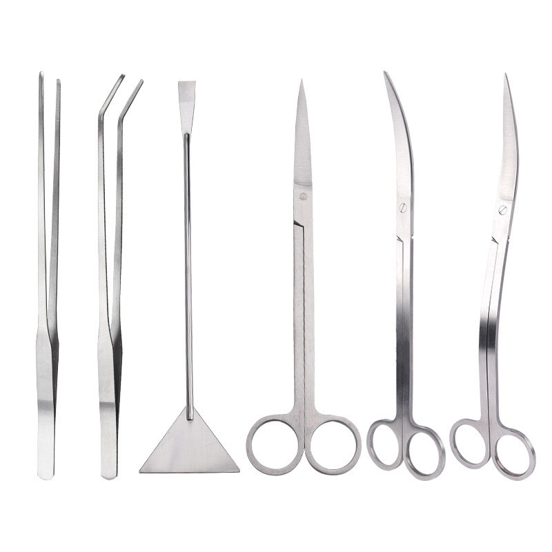 Aquarium Plant Utensils - Aquariumschaar, pincet, gereedschap voor aquariumplanten, golfschaar,