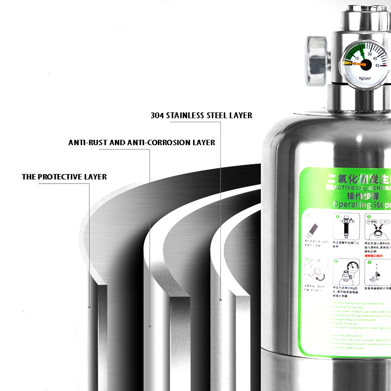ZRDR Aquarium CO2-generator Du - Planted Aquarium Co2 recensie en prijs