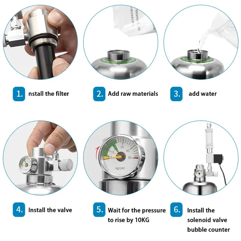 Aquarium CO2 Generator systeem - Planted Aquarium Co2 System recensie en prijs