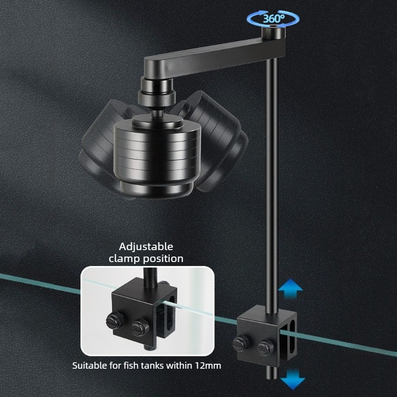 Aquariumlamp LED 3 kleuren Wat - Aquarium Planted Tank Light recensie en prijs
