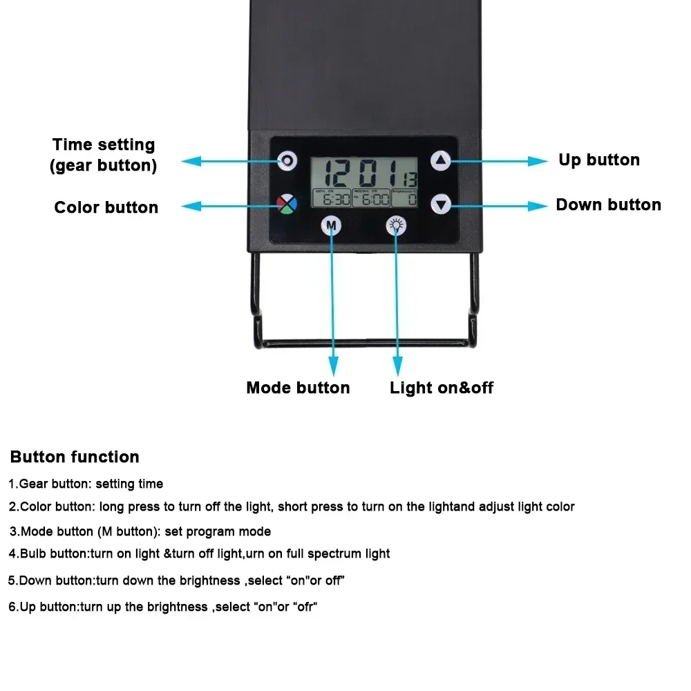 Ip68 Waterdicht Aquarium Led L - Aquarium Planted Tank Light recensie en prijs