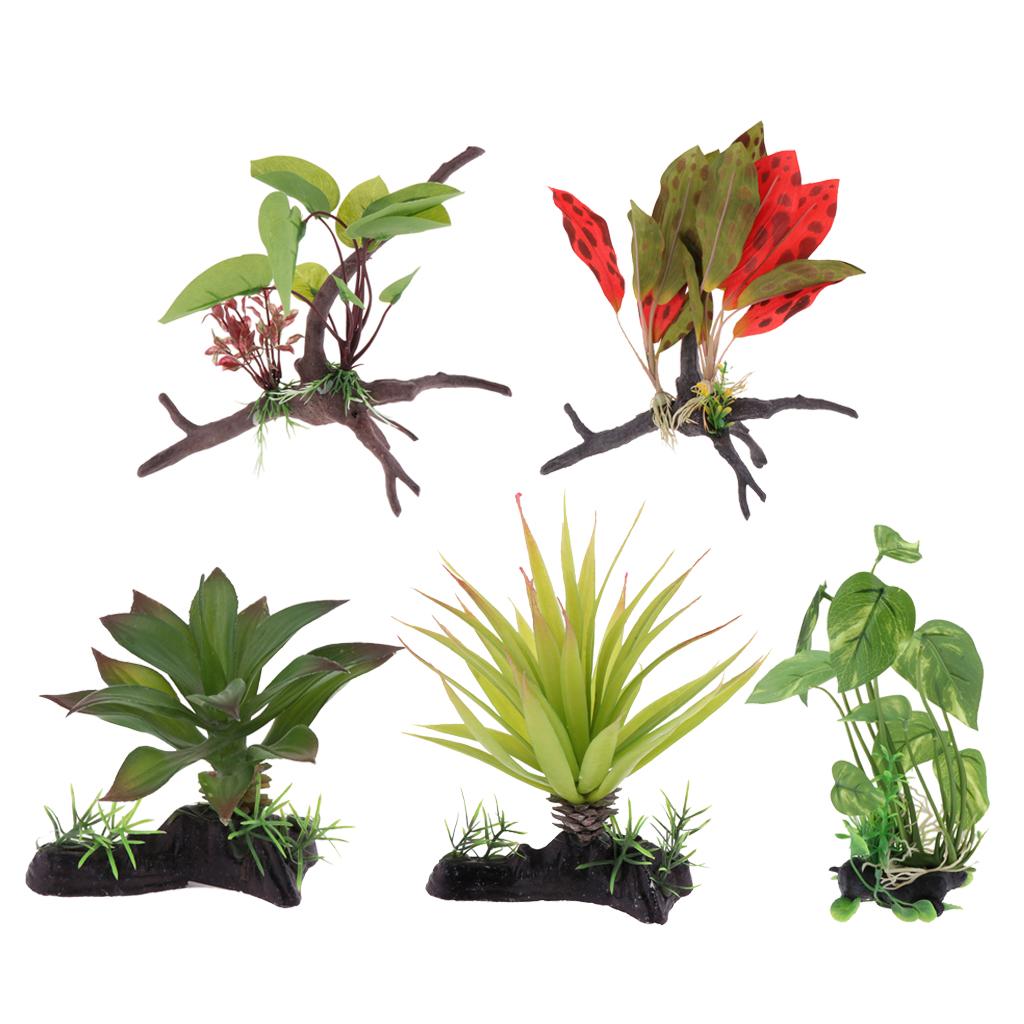 Reptiel Terrarium Plant Kunstm - Planted Aquarium Jungle recensie en prijs