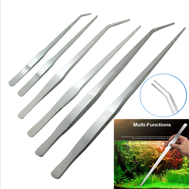 Roestvrijstalen dikke gebogen  - Aquarium Plant Utensils recensie en prijs