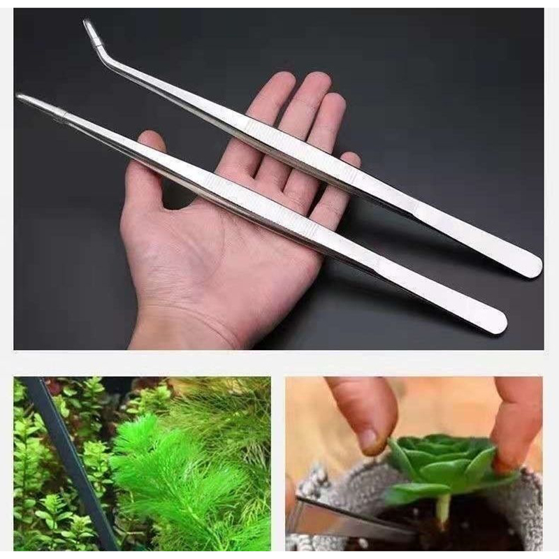 Roestvrijstalen dikke gebogen  - Aquarium Plant Utensils recensie en prijs