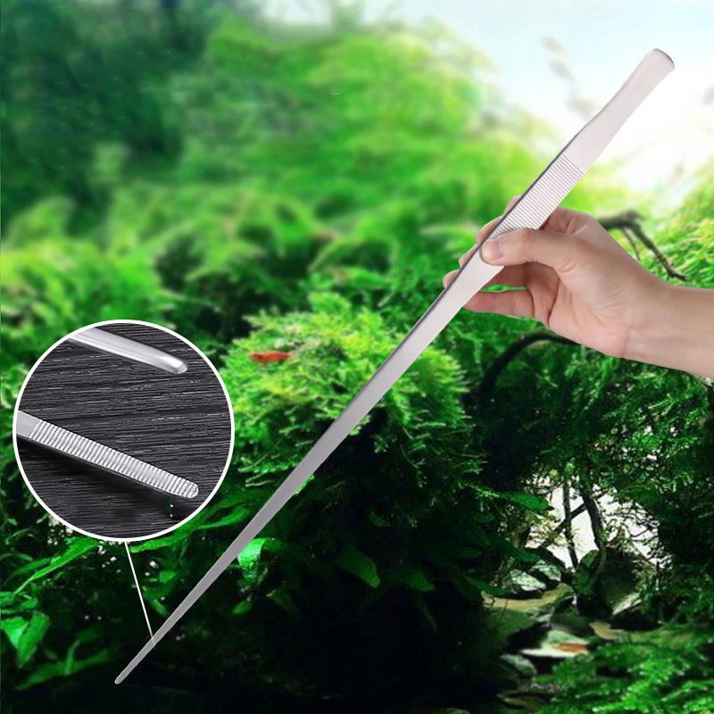 Roestvrijstalen dikke gebogen  - Aquarium Plant Utensils recensie en prijs