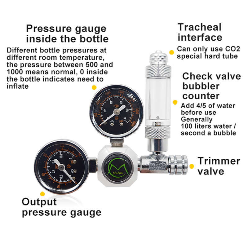 Aquarium CO2 Regulator Magneti - Planted Aquarium Co2 System recensie en prijs