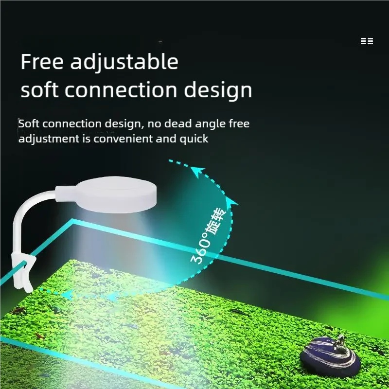 3W LED Clip-On Aquariumlamp Vo - Aquarium Planted Tank Light recensie en prijs