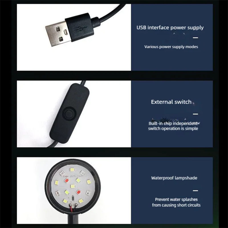 USB LED Aquarium Clip Lamp Hog - Planted Aquarium Pendant Light recensie en prijs