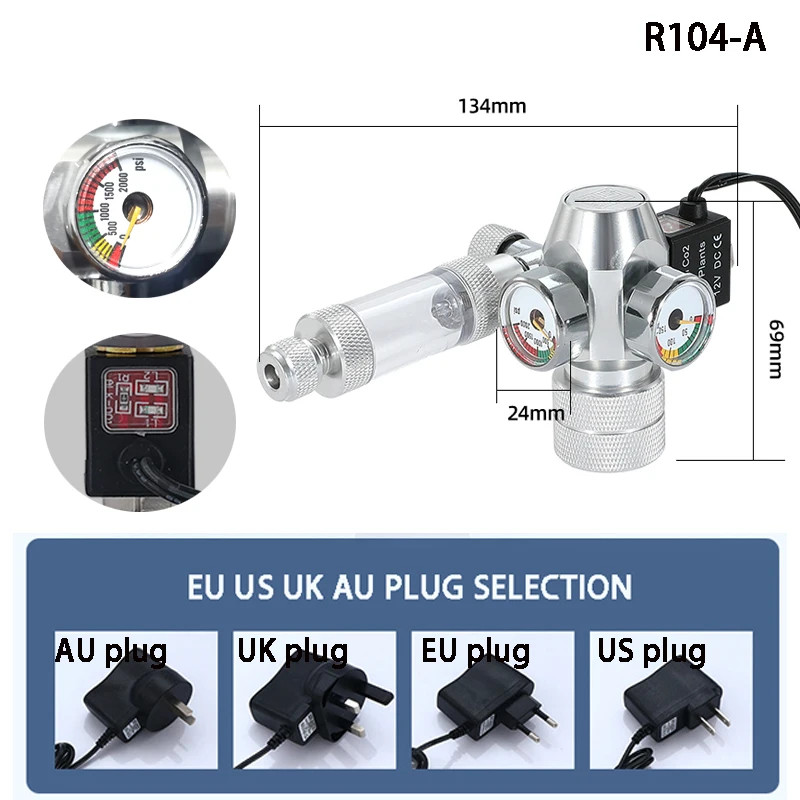 Nieuwe DIY Aquarium CO2 Regula - Planted Aquarium Co2 recensie en prijs